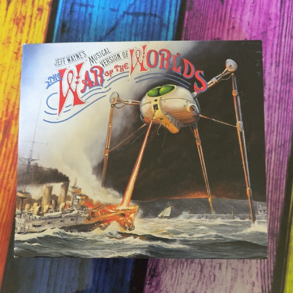 Jeff Wayne's War of the Worlds Album Cover Art